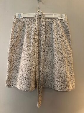 A-Line Anne Klein Summer Skirt W/ Belt -- Size 4